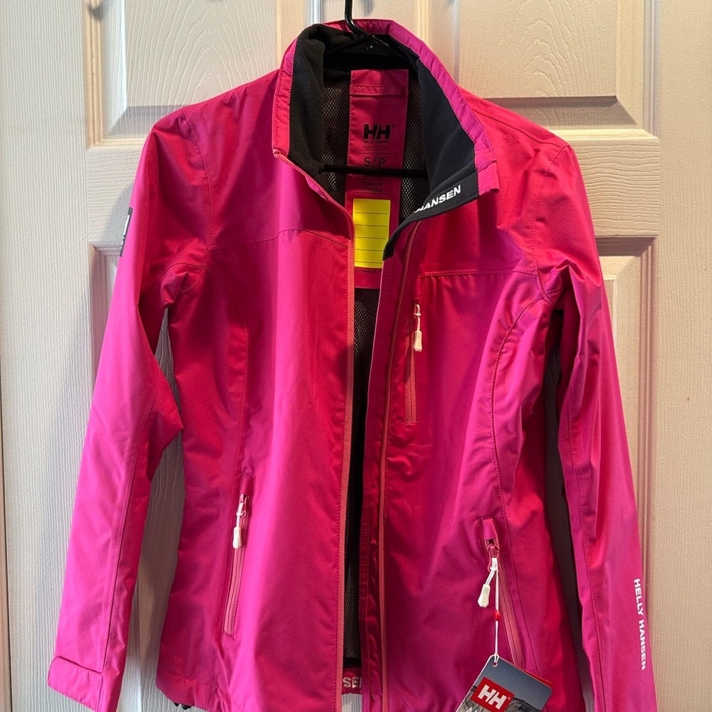 Helly Hansen crew waterproof Pink Jacket
